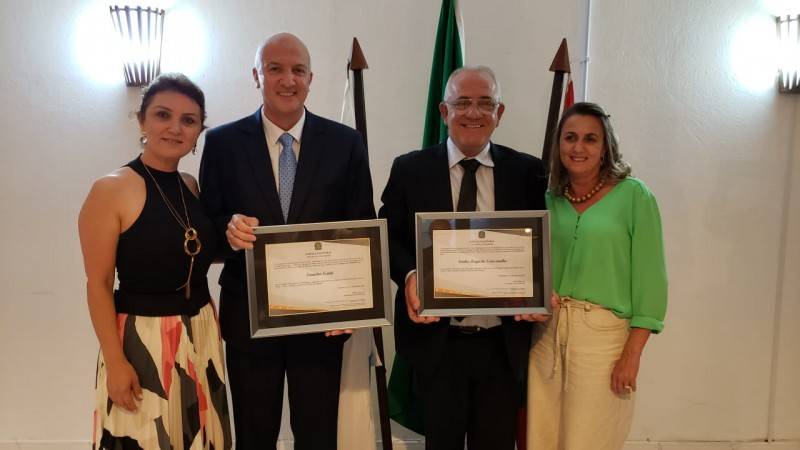 Prefeito, vice e vereadores eleitos de Balneário Arroio do Silva são diplomados — foto 2