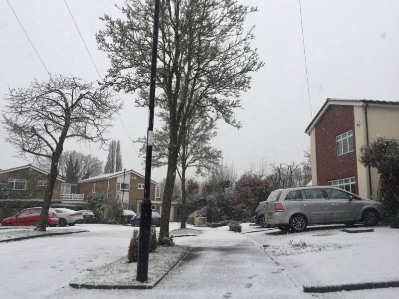 Neve em Londres — foto 1