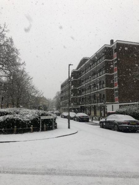 Neve em Londres — foto 12