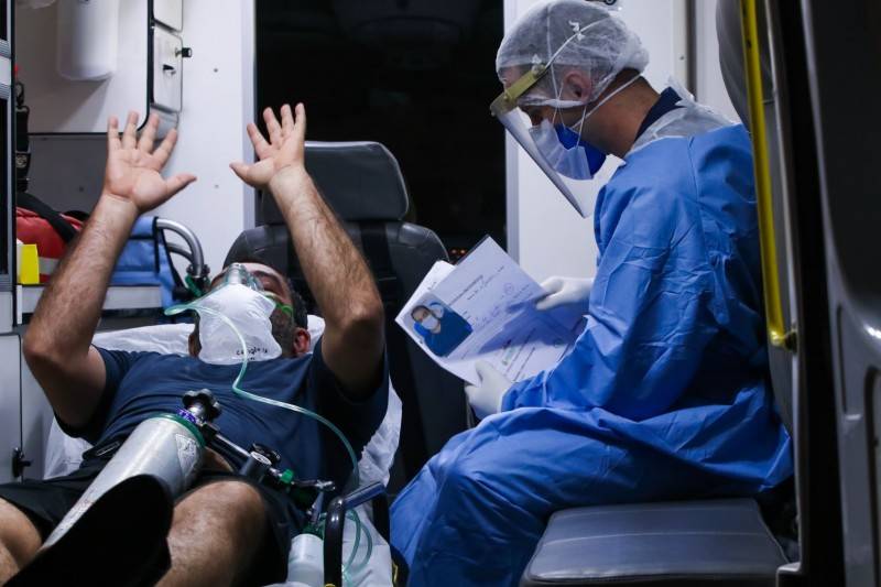 Santa Catarina recebe 11 pacientes transferidos de Manaus para tratamento da Covid-19 — foto 12