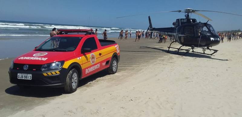 Banhista morre afogado em Balneário Gaivota — foto 1