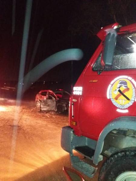 Veículo é encontrado incendiado em Treze de Maio; carro teria sido utilizado em assalto — foto 1