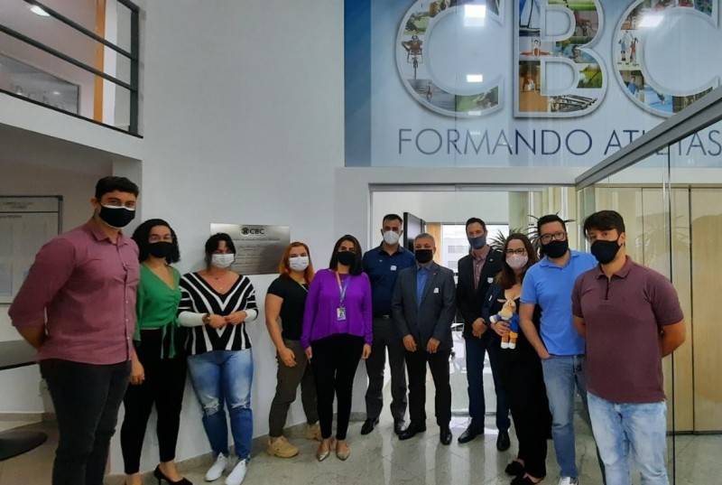 Piscina olímpica: diretoria do Mampituba apresenta projeto em Brasília — foto 4