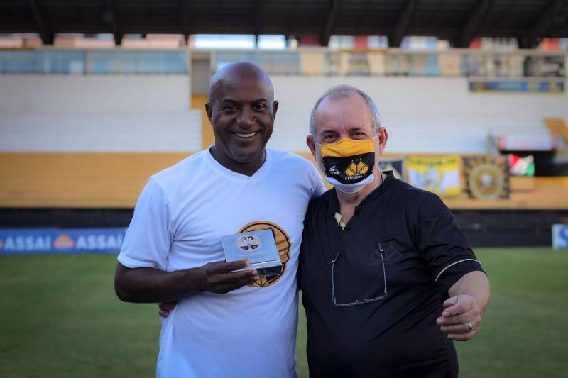 Jogo comemorativo aos 30 anos do título da Copa do Brasil reúne heróis de 91 e torcedores do Tigre — foto 1