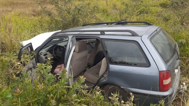 Colisão frontal deixa condutor ferido na rodovia SC-445 — foto 3