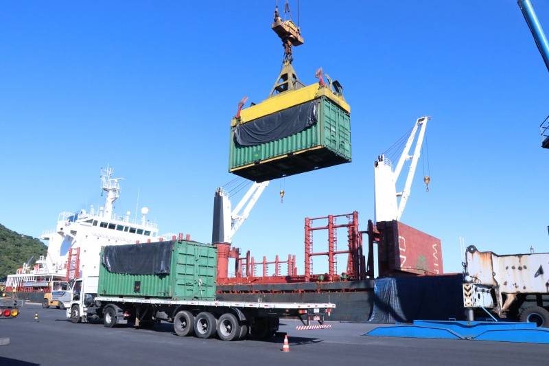 Porto de Imbituba fecha maio com melhor resultado operacional de sua história — foto 1