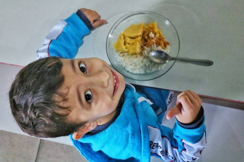 Alunos de Nova Veneza ganham almoço especial nesta terça-feira — foto 2