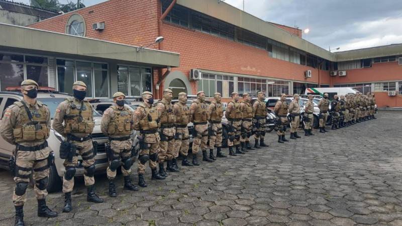 Operação Narcos envolve 42 policiais militares em Criciúma — foto 4