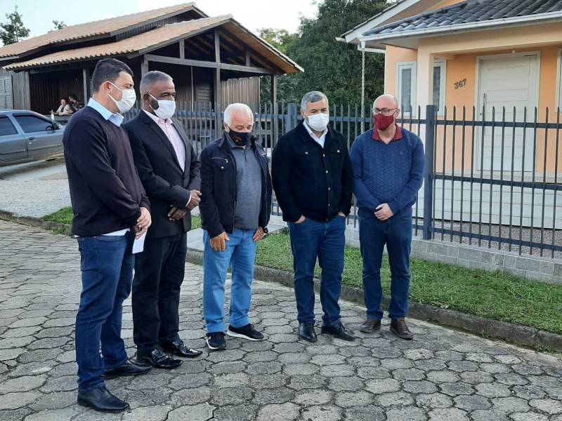 Assinada ordem de serviço para pavimentação e drenagem da Rua 5, no Rio Fiorita em Siderópolis — foto 3