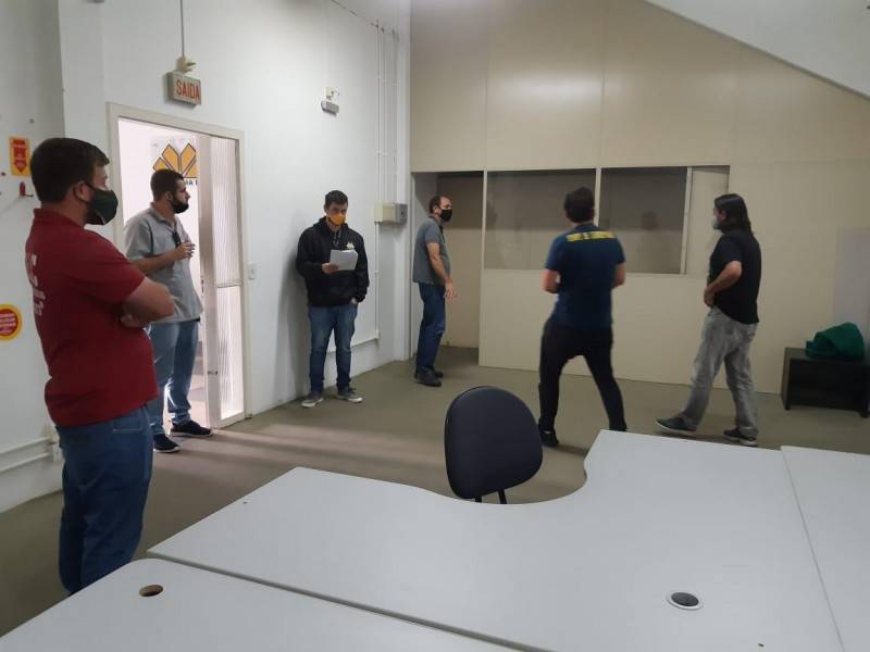 Estádio Heriberto Hülse é vistoriado pela CBF para instalação do VAR — foto 1
