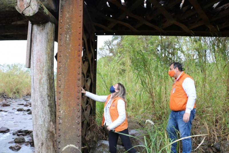 Projeto de construção da réplica da Ponte Hercílio Luz em Siderópolis ainda não saiu do papel — foto 1
