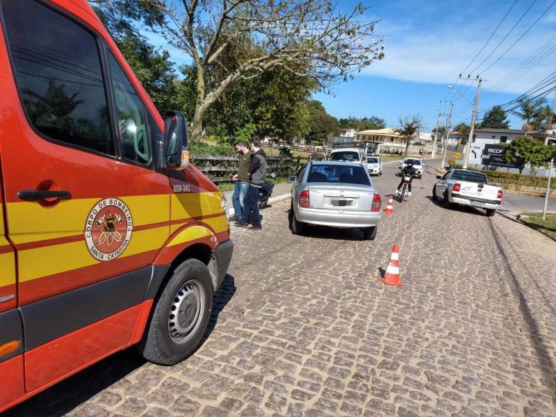 Motociclista fica ferido em acidente no distrito de Estação Cocal — foto 2