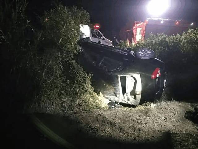 Capotamento é registrado em Meleiro — foto 2