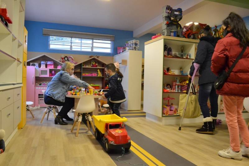 Apoiadores possibilitam reforma de brinquedoteca na Casa Guido — foto 1