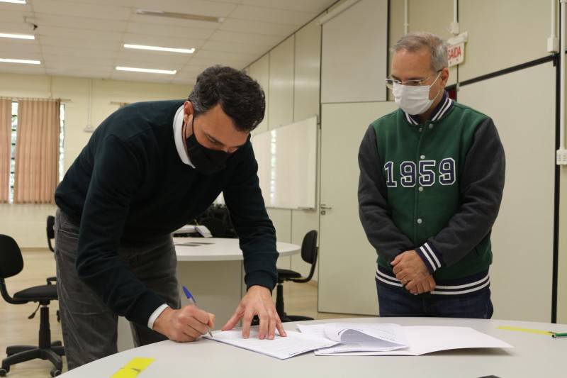 Satc e Sest/Senat firmam parceria para cursos voltados ao setor de transporte — foto 1