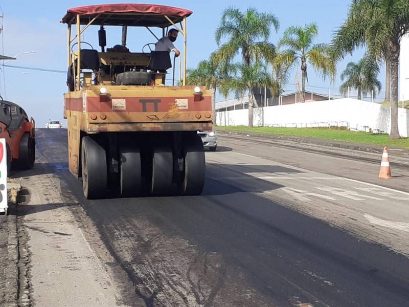 Revitalização da rodovia Luiz Rosso se aproxima da etapa final — foto 1