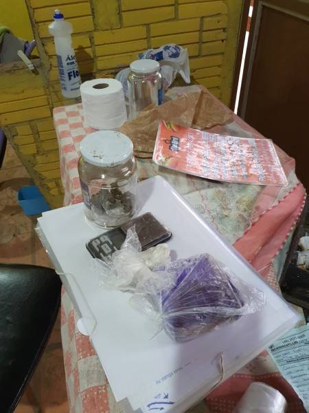 Polícia Civil encontra desmanche de veículos e drogas em Timbé do Sul — foto 1