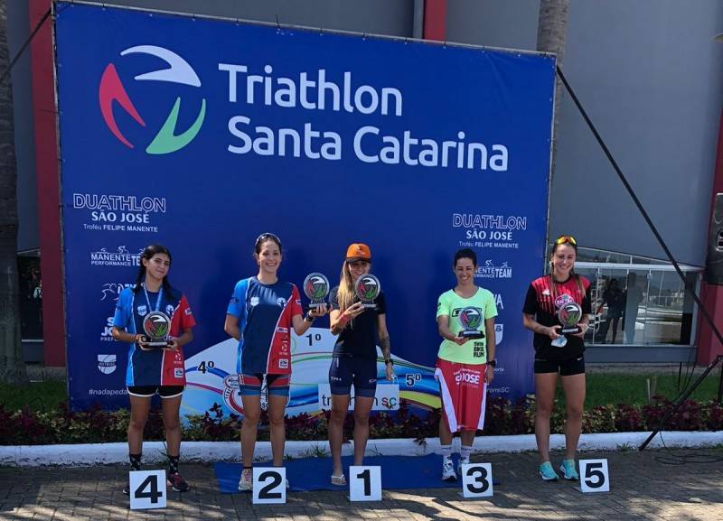 Na retomada das competições de triathlon, Mampituba alcança resultados positivos a nível estadual — foto 1