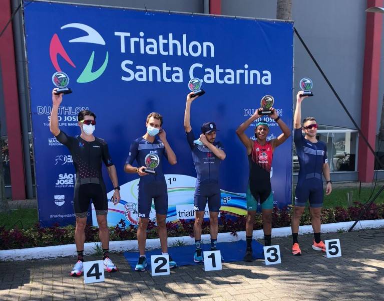 Na retomada das competições de triathlon, Mampituba alcança resultados positivos a nível estadual — foto 2