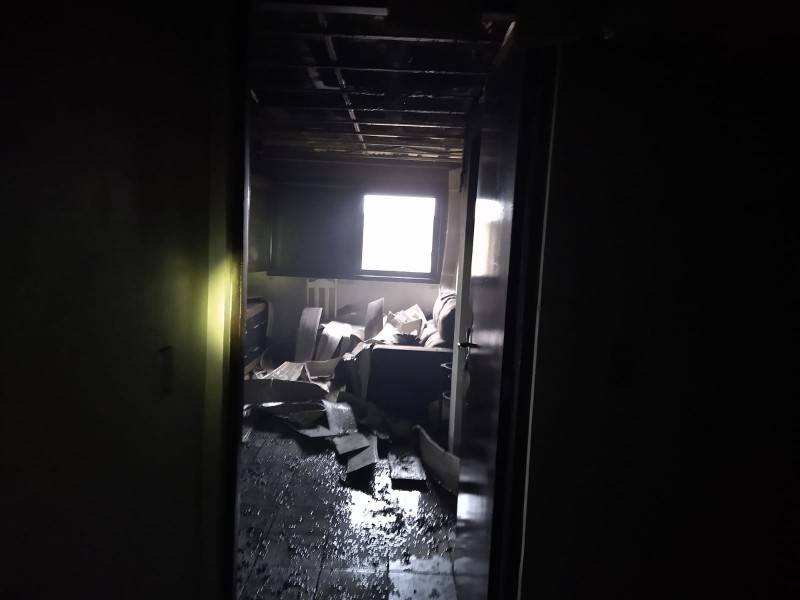 Incêndio atinge apartamento no bairro Santa Bárbara em Criciúma — foto 1