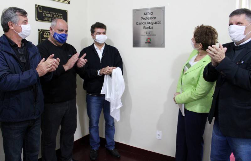 FCC entrega átrio em homenagem ao Professor Carlos Augusto Borba — foto 7