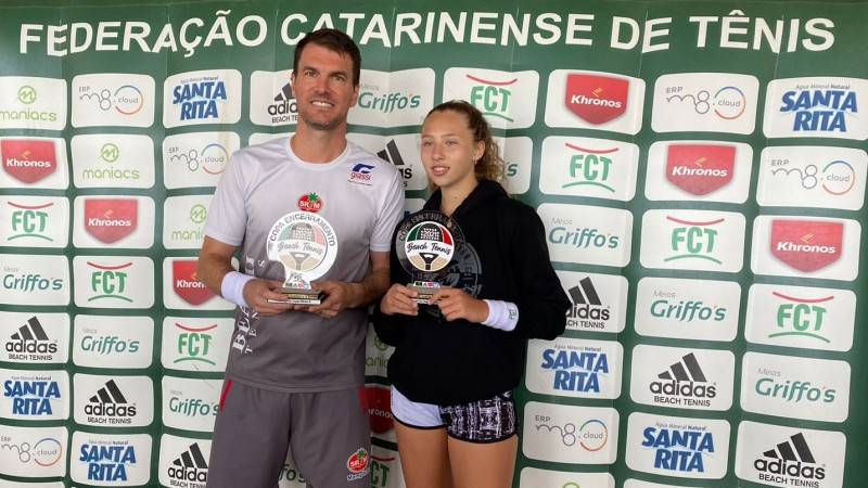 Equipe de Beach Tennis do Mampituba tem boa participação em Copa Estadual — foto 2