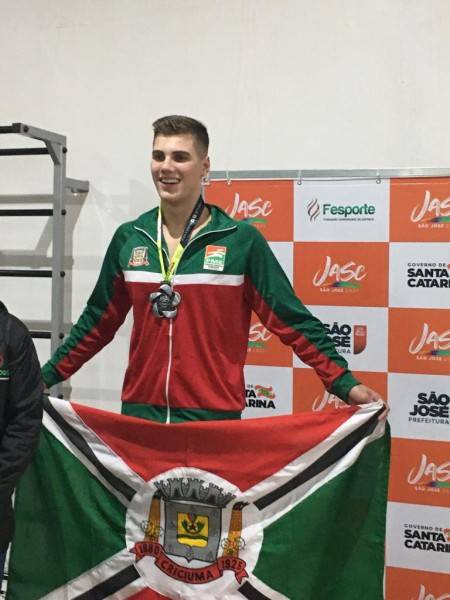 Jasc: Criciúma encerra participação na natação com duas medalhas — foto 1