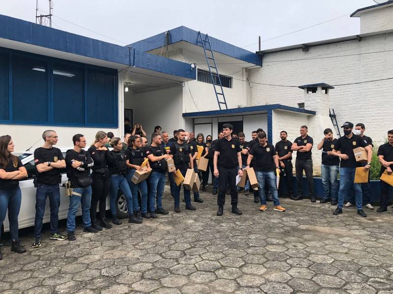 Operação em Urussanga cumpre 27 mandados judiciais com sete afastamentos e duas prisões temporárias — foto 2