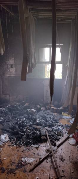 Princípio de incêndio é registrado em residência em Morro da Fumaça — foto 1