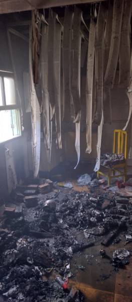 Princípio de incêndio é registrado em residência em Morro da Fumaça — foto 2