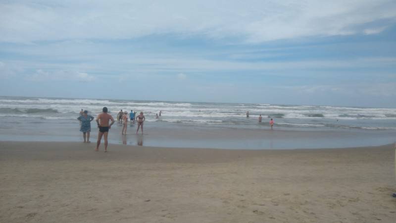 Beira-mar de Balneário Rincão movimentada neste domingo — foto 4