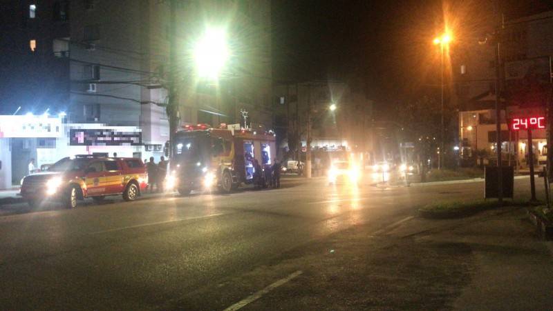 Corpo de Bombeiros combate incêndio em consultório odontológico em Criciúma — foto 3
