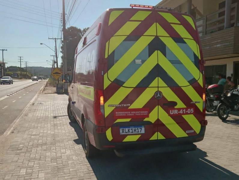 Veículo emplacado em Urussanga se envolve em acidente em Jaguaruna — foto 1