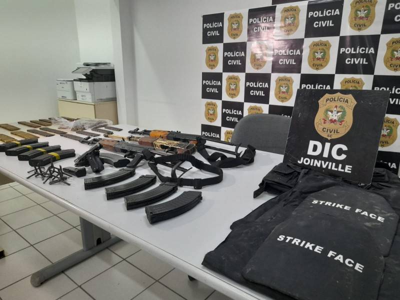 Santa Catarina: operação em Araquari pode ter evitado mega assalto similar ao ocorrido em Criciúma — foto 1