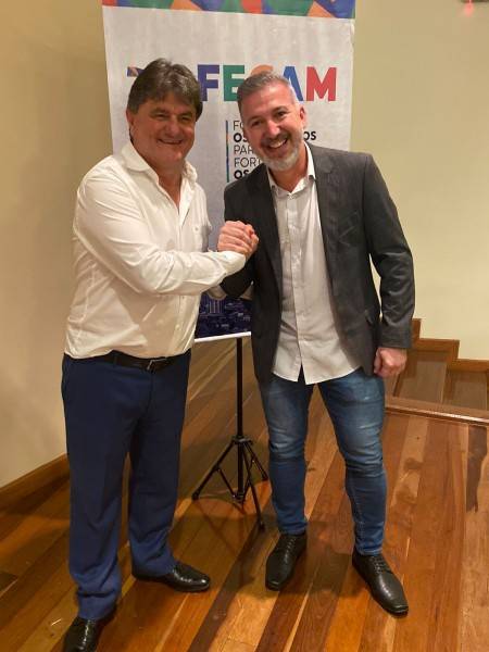 Jorge Koch, prefeito de Orleans, é o novo presidente da Fecam — foto 2