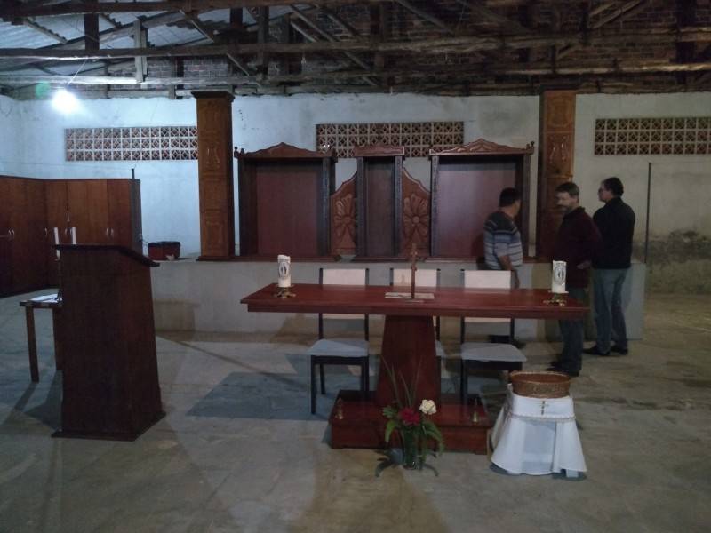 Igreja Santa Apolônia é consagrada para o uso neste sábado em Siderópolis — foto 1