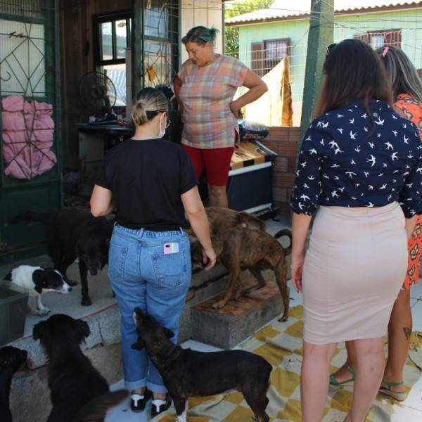 OAB Criciúma engajada na arrecadação de alimentos para protetores independentes de cães — foto 4