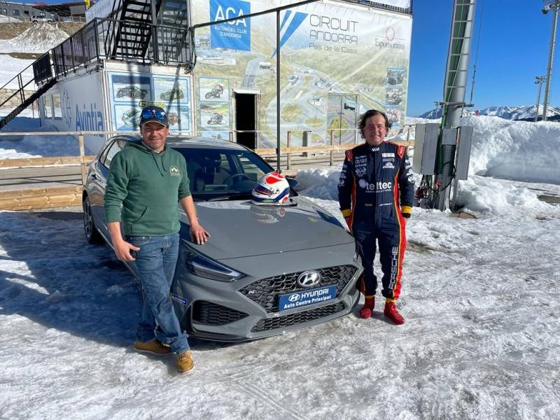 Criciumense participa de desafio na neve em Andorra — foto 2