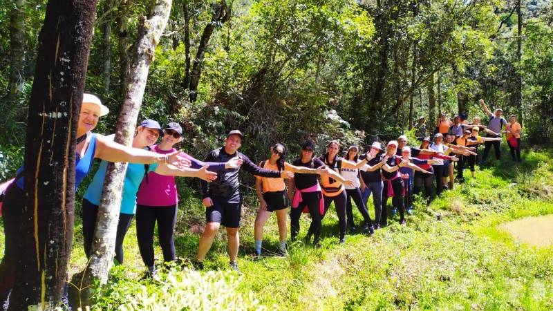 Grupo Movimento realiza trilha em Urubici — foto 1