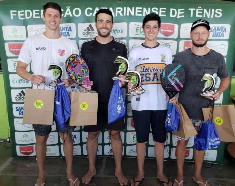 Beach tennis do Mampituba conquista bons resultados no Estadual — foto 1
