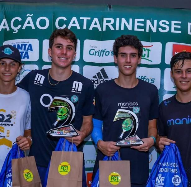 Beach tennis do Mampituba conquista bons resultados no Estadual — foto 3