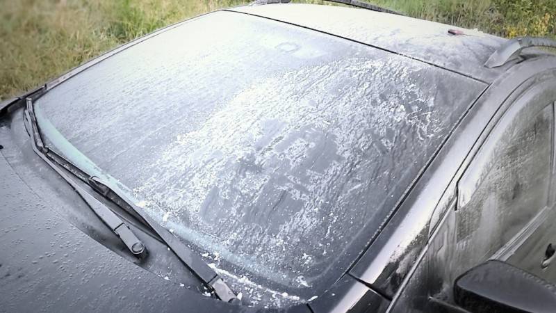 Na Serra, termômetros marcaram temperaturas negativas durante a madrugada — foto 10