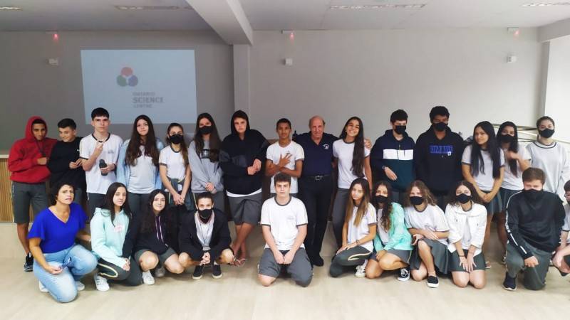 Engenheiro da Nasa motiva estudantes de Cocal do Sul — foto 2