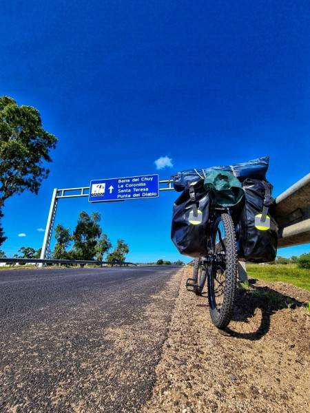 De bicicleta, morador de Criciúma percorre Uruguai e Argentina — foto 2