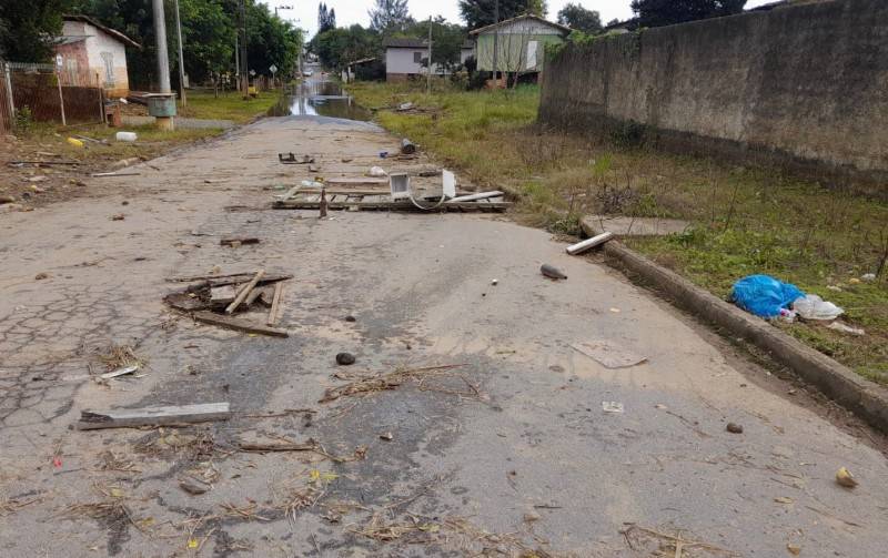 Forquilhinha começa a vistoriar os estragos causados pelas chuvas — foto 5