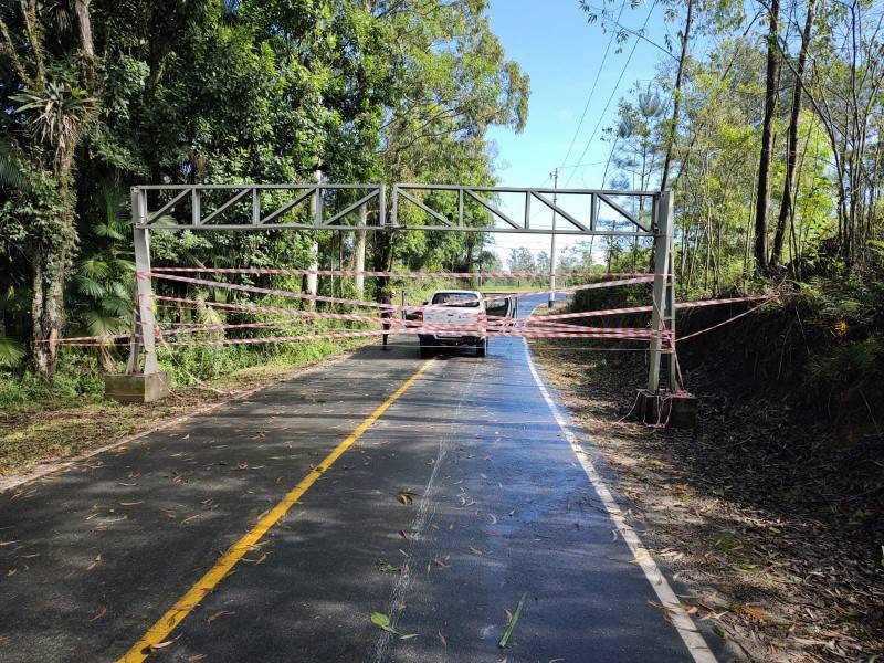 Urussanga: após avaliação de engenheiros, Serrinha continua fechada para tráfego — foto 1