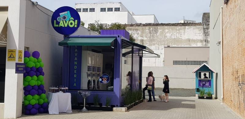 Lavanderia self-service é inaugurada em Criciúma — foto 1