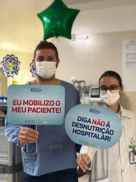 HSJ participa da campanha nacional contra a desnutrição hospitalar — foto 1