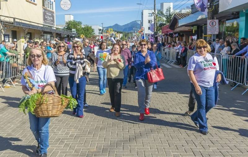Festa da Gastronomia: famílias de Nova Veneza serão protagonistas em desfile — foto 1
