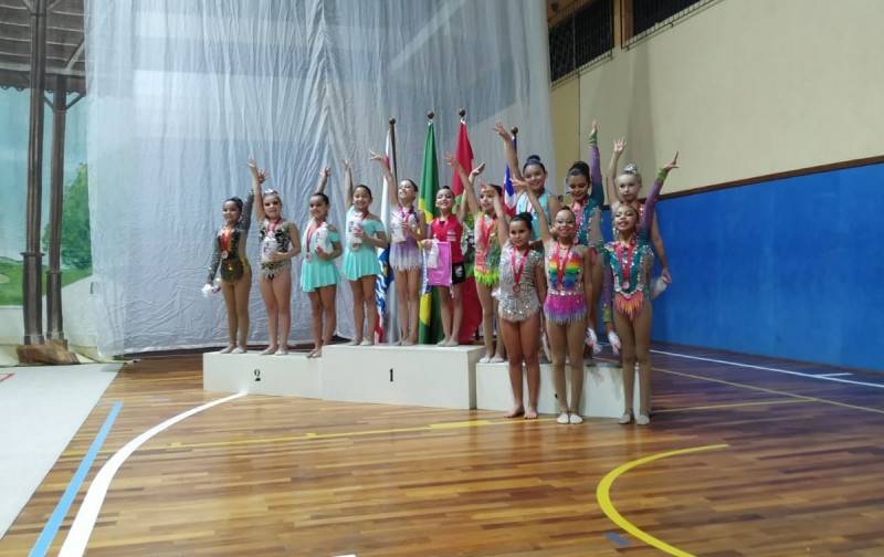 Ginástica Rítmica do Mampituba/FME Criciúma conquista 16 medalhas em Intermunicipal — foto 2